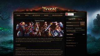 Tynon-MMORPG-Free Online Fantasy Game