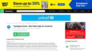 TypeApp Email - Best Mail App for Android - Free download and ...