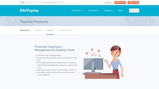 Teacher Features - EduTyping.com