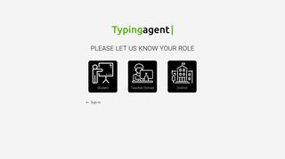 Sign Up - Typing Agent