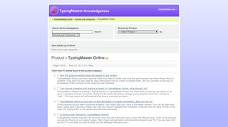 Product » TypingMaster Online rss button