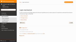 Login mechanism — Frontend Login for Website Users latest (9-dev ...