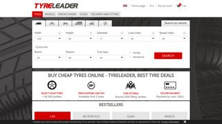 TyreLeader.co.uk : Cheap tyres online | Buy car tyres at the best prices