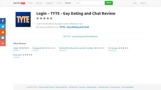 Login – TYTE - Gay Dating and Chat Review - Appsftw
