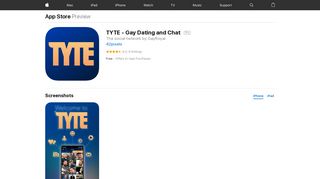 TYTE - Gay Dating and Chat on the App Store - iTunes - Apple