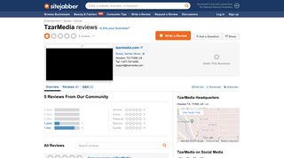 TzarMedia Reviews - 5 Reviews of Tzarmedia.com | Sitejabber