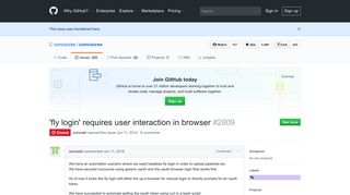 'fly login' requires user interaction in browser · Issue #2809 ... - GitHub