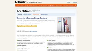 Business Storage - U-Haul