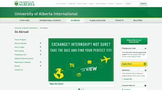 Go Abroad | University of Alberta International