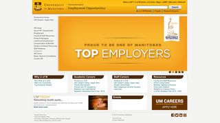 University of Manitoba - Human Resources - Employment Opportunities