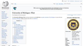 University of Michigan–Flint - Wikipedia