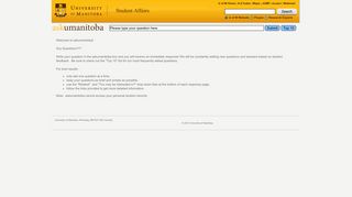 What is the status of my application - University of Manitoba - Student ...