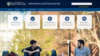 MyROC | Rochester Admissions and Financial Aid - University of ...