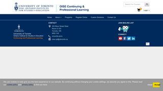 TEFL Certification - OISE CPL - University of Toronto