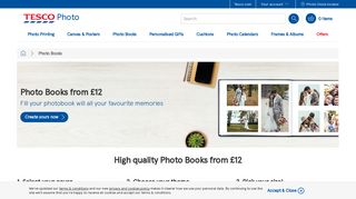 Photo Books UK, Easy to use Photo Book builders - Tesco Photo