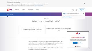Sky iD help | Sky.com