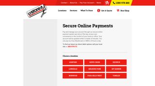 Pay Online | U-Store-It Self Storage Adelaide
