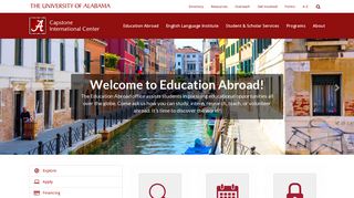 Education Abroad – International | The University of Alabama