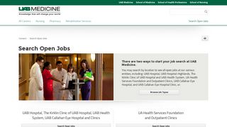 Search Open Jobs - UAB Medicine