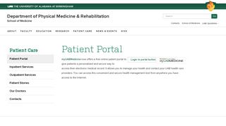 Patient Portal - UAB