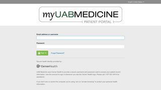 UAB Patient Portal - IQHealth
