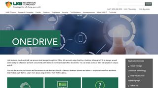 UAB - Information Technology - Onedrive