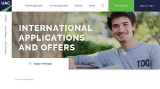 International applications and offers - UAC