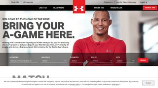 Working at Under Armour, Inc.