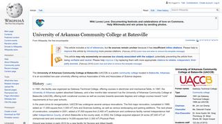 University of Arkansas Community College at Batesville - Wikipedia