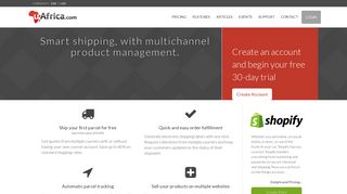uAfrica.com - Smart shipping, with multichannel product management
