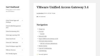VMware Unified Access Gateway 3.4 – Carl Stalhood