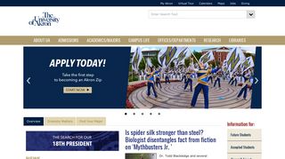 The University of Akron : Home Page
