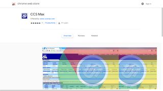 CCS Max - Google Chrome
