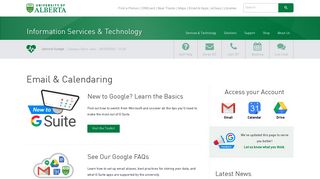 Email & Calendaring | Information Services and ... - <span class=