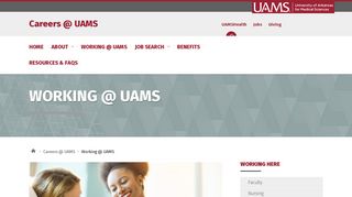 Working @ UAMS | Careers @ UAMS - Jobs at UAMS