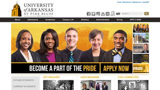 University of Arkansas at Pine Bluff | Become a Part of the Pride ...