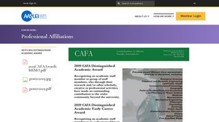Professional Affiliations - AASUA
