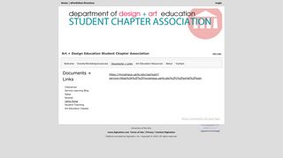 Art + Design Education Student Chapter Association :: UArts Portal