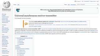 Universal asynchronous receiver-transmitter - Wikipedia
