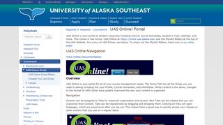 UAS Online | University of Alaska Southeast