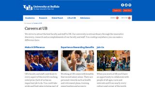 Careers at UB - University at Buffalo