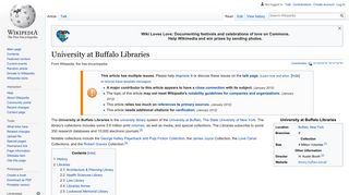 University at Buffalo Libraries - Wikipedia