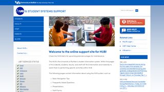 HUB and Student Systems Support - University at Buffalo