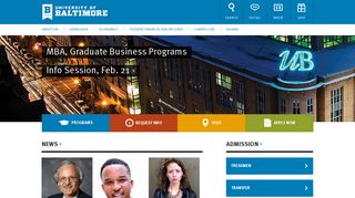 University of Baltimore - Undergraduate & Graduate Degrees in ...
