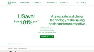 High Interest Savings Account - UBank