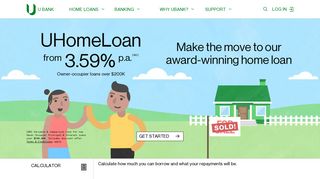 UBank: Online Home Loans and Banking | Loans from 3.59%pa