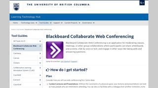 Blackboard Collaborate Web Conferencing | Teaching with Technology