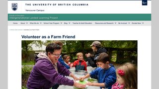 Volunteer as a Farm Friend | Home | Intergenerational Landed ...