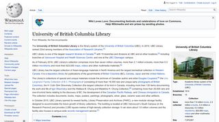 University of British Columbia Library - Wikipedia