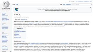 WebCT - Wikipedia